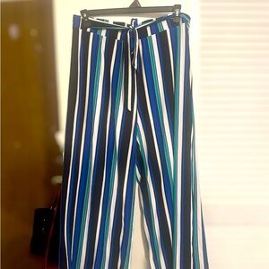 Multi colored stripe pants